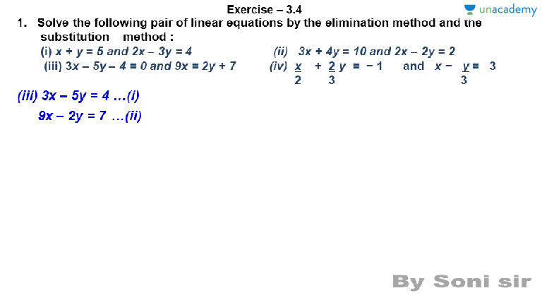 exercise 2.3 class 8 question 1